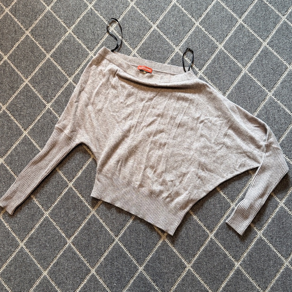 Altuzarra Light Gray Paxi Sweater - 100% Cachemire
